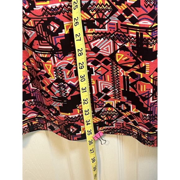 LuLaRoe Julia Dress Size Small NWT Pink & Black Geometric Bodycon Fast Shipping - Picture 11 of 11